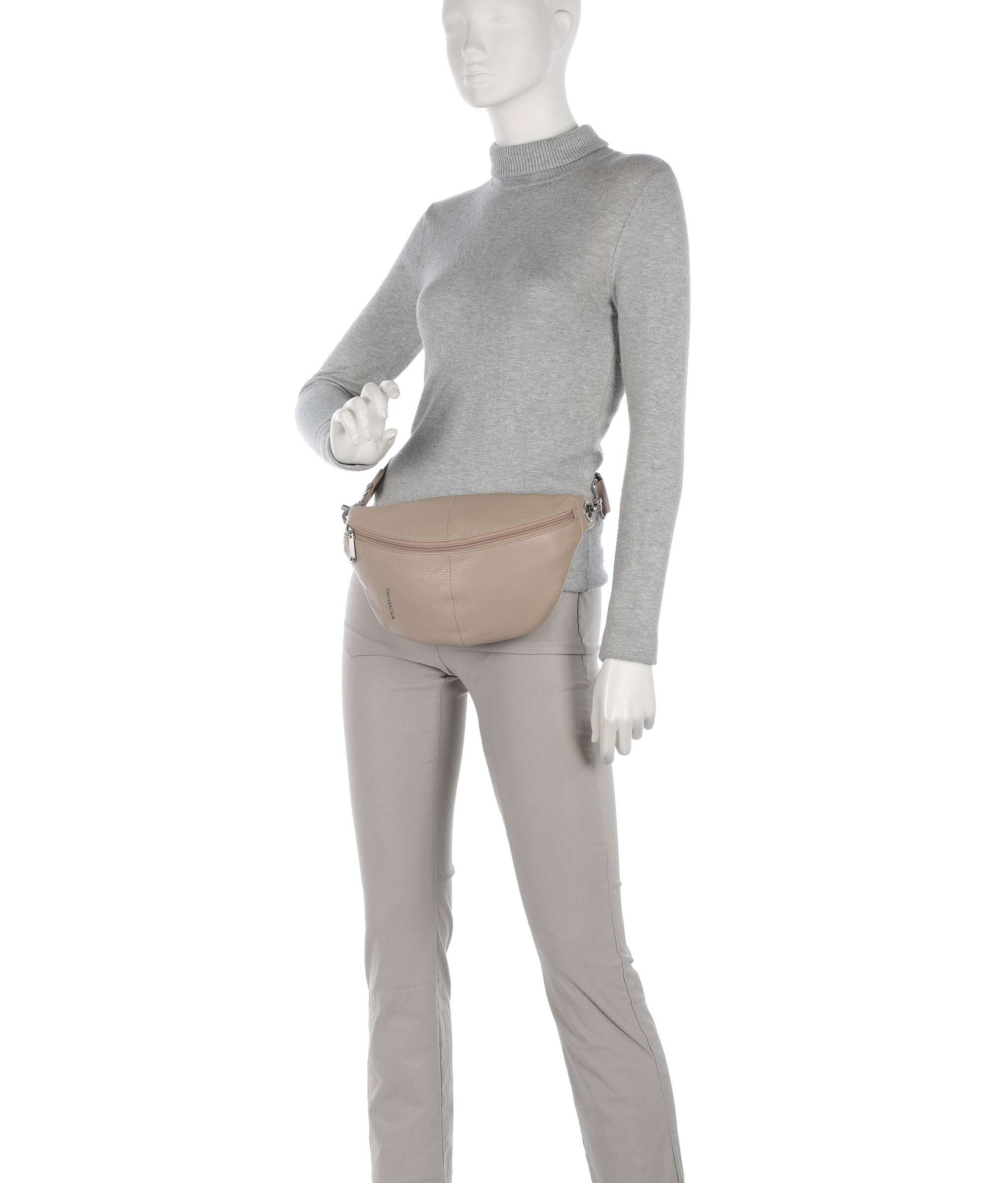 Mandarina Duck Mellow Leather Belt bag warm taupe