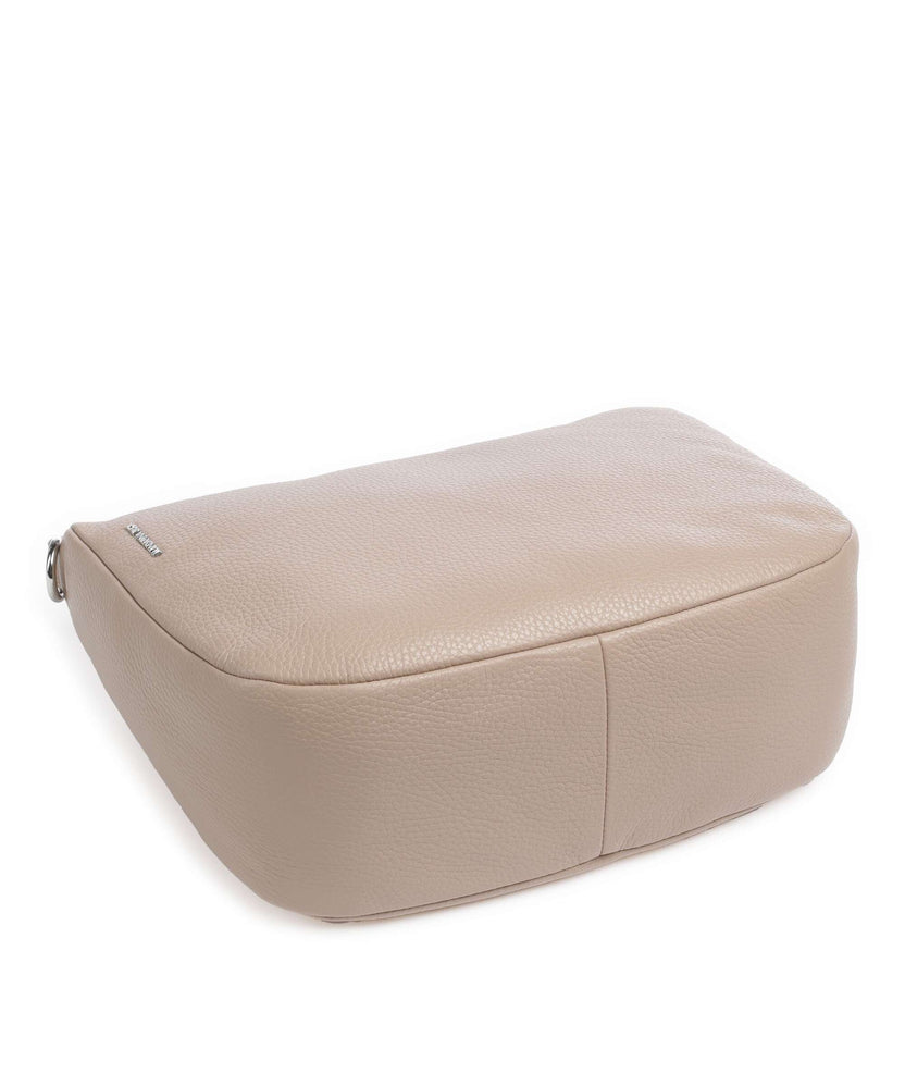 Mandarina Duck Mellow Leather Crossbody bag warm taupe