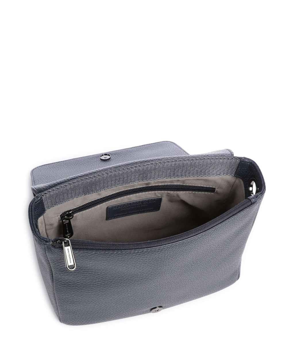 Mandarina Duck Mellow Leather Shoulder bag dress blue