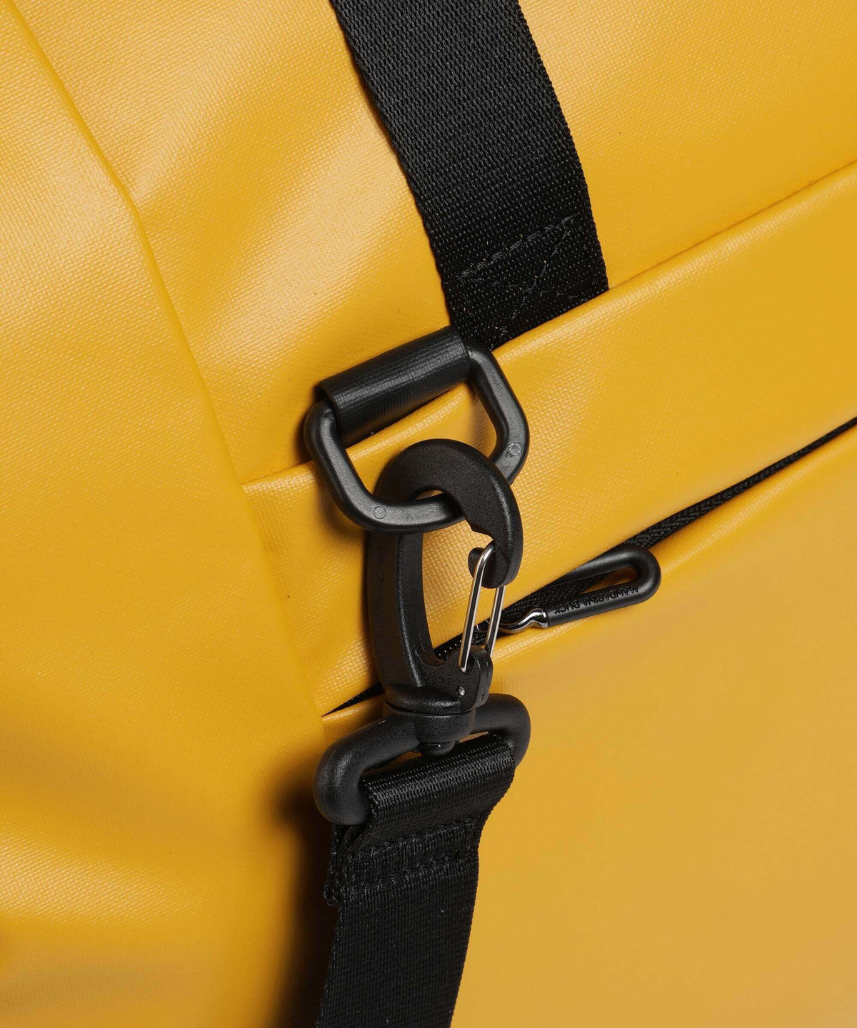 Mandarina Duck Coated Weekend bag duck yellow