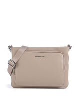 Mandarina Duck Mellow Leather Umhängetasche warm taupe