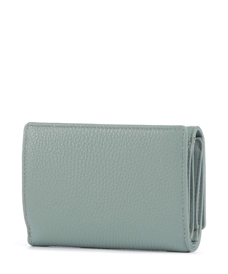Mandarina Duck Mellow Leather Wallet iceberg green