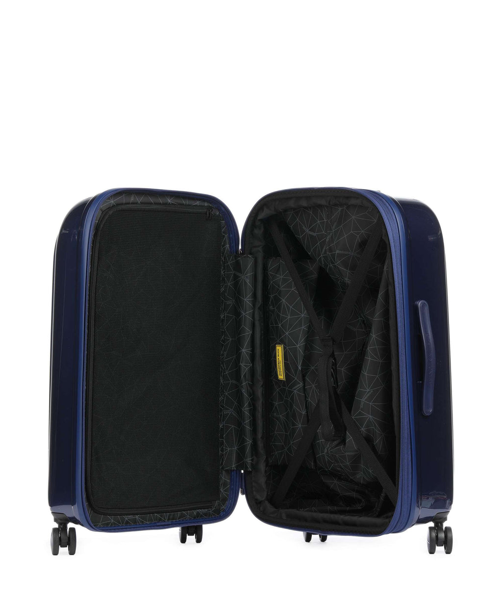 Mandarina Duck Logoduck+ Metal Spinner (4 wheels) blue indigo