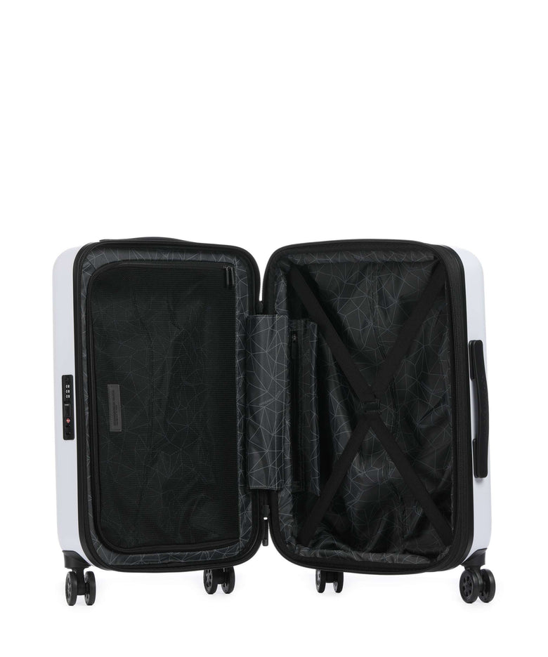 Mandarina Duck Tank Case Spinner (4 wheels) optical white