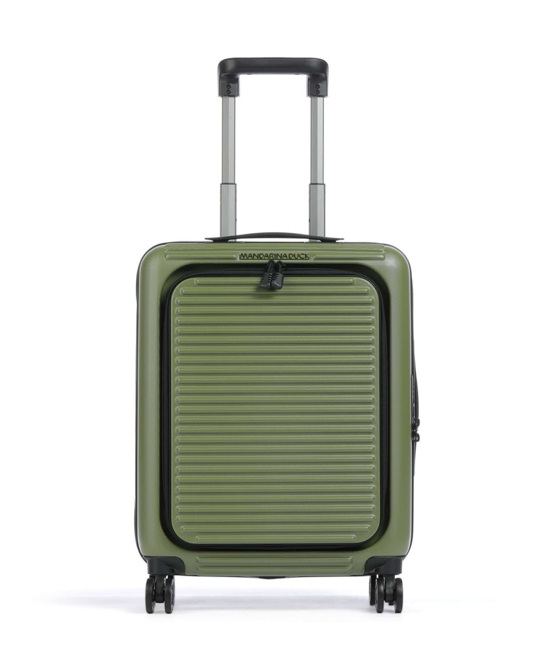 Mandarina Duck Tank Case Spinner (4 wheels) military green