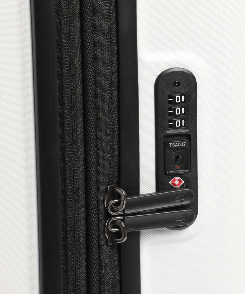 Mandarina Duck Logoduck+ Spinner (4 wheels) blanc