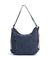 Mandarina Duck Hunter Velvet Sac à main porté dos blue wing