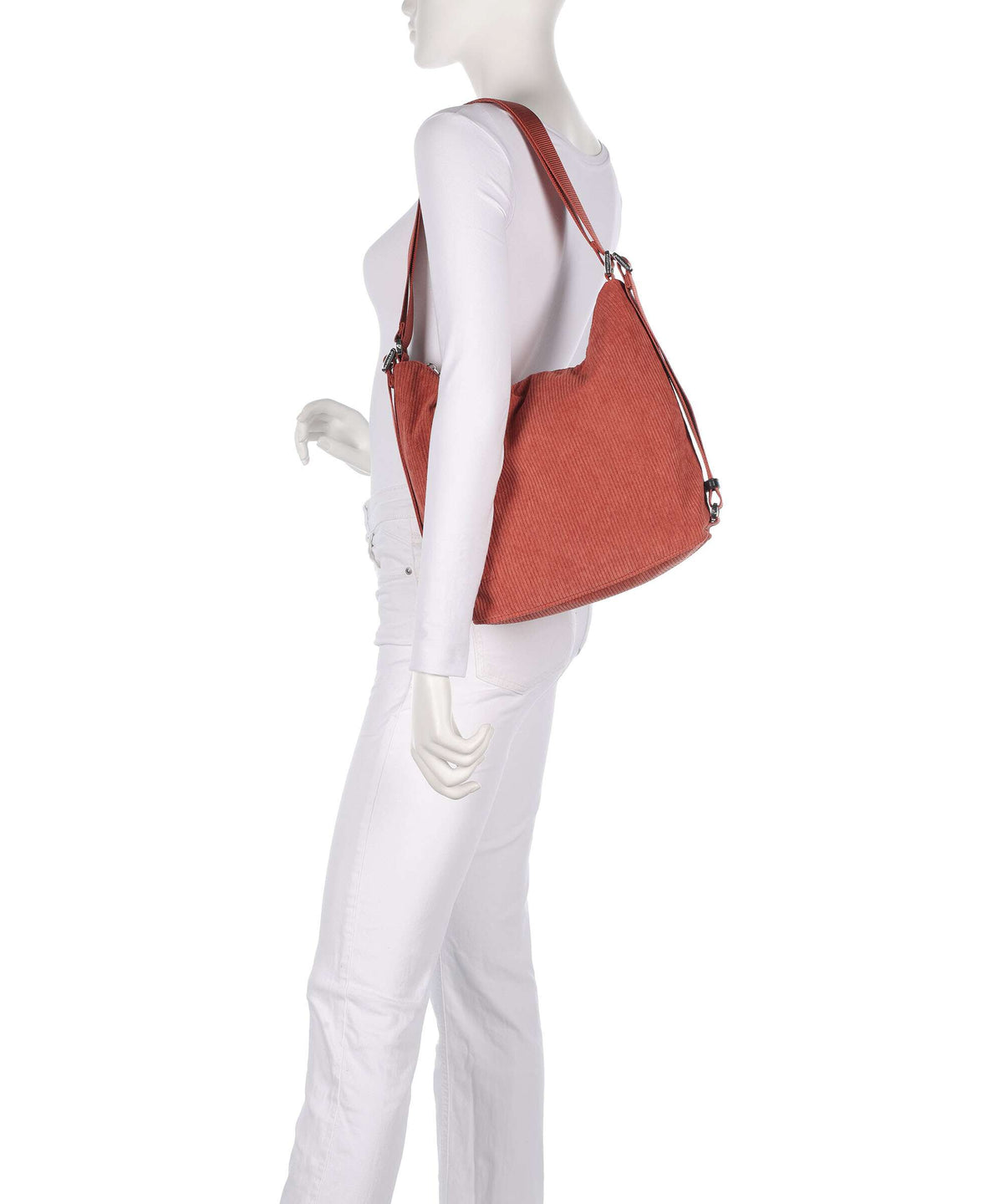 Mandarina Duck Hunter Velvet Backpack bag winter rose