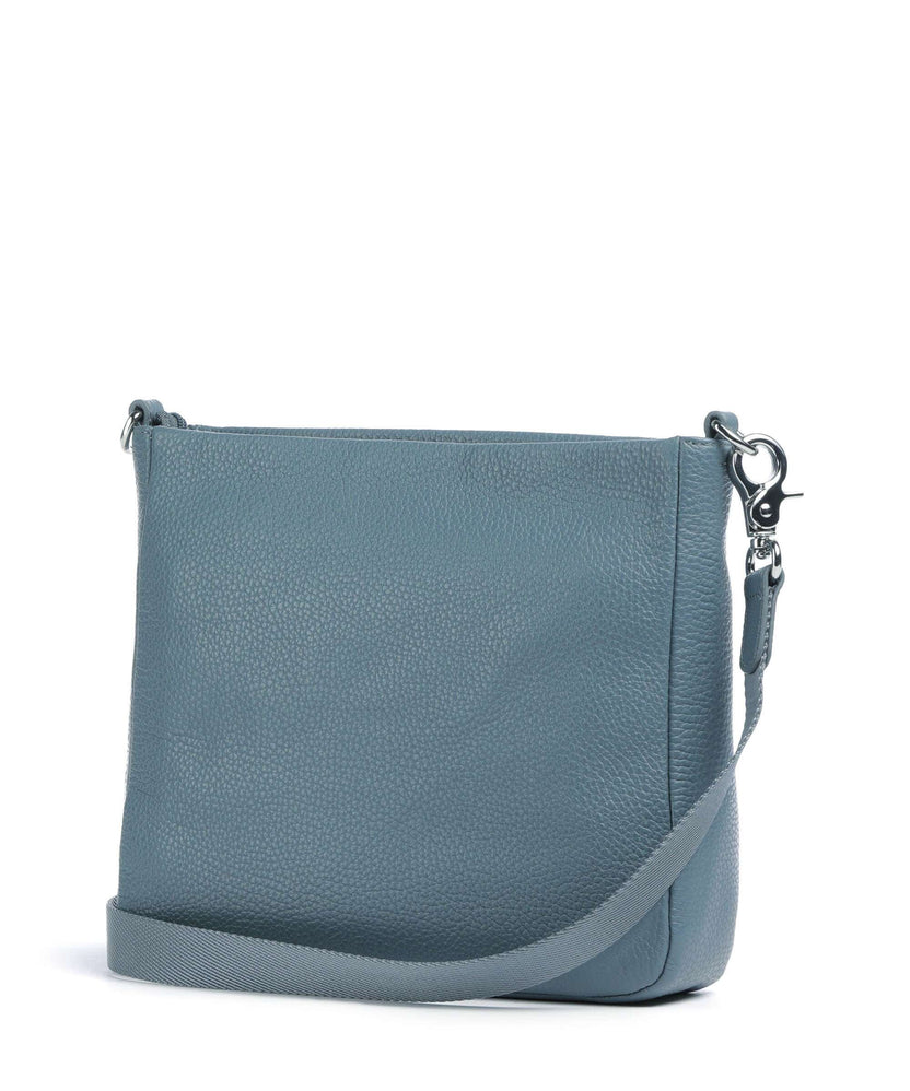 Mandarina Duck Mellow Leather Crossbody bag iron