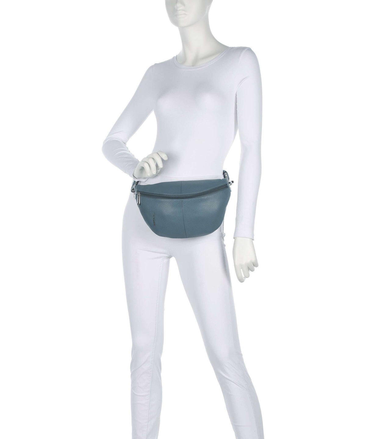 Mandarina Duck Mellow Leather Fanny pack iron