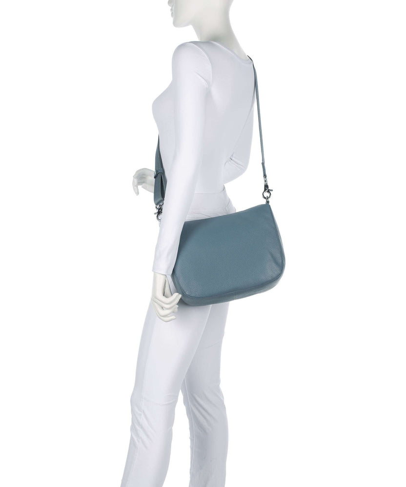 Mandarina Duck Mellow Leather Crossbody bag iron