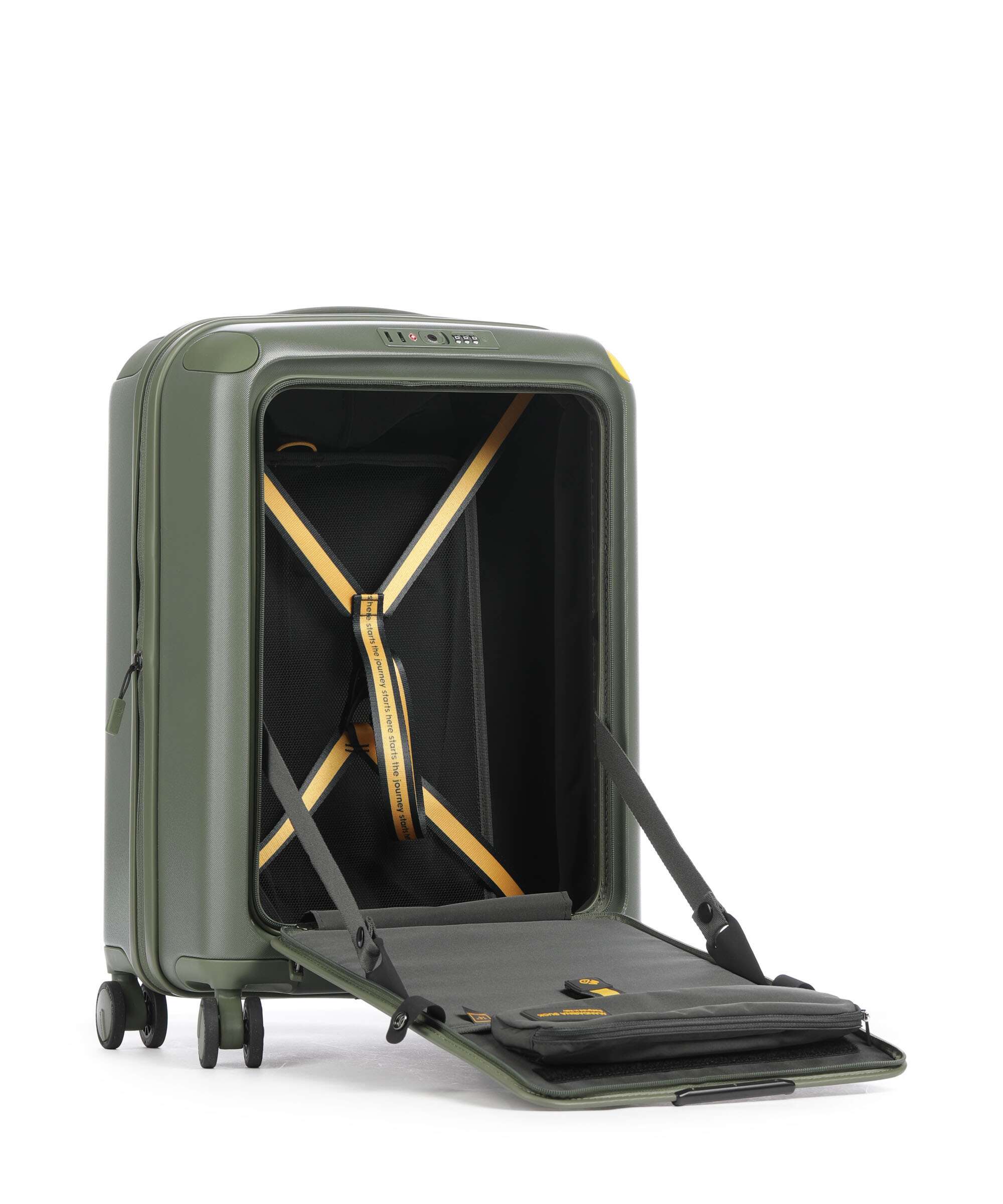 Mandarina Duck Smart Duck Spinner (4 wheels) pine green