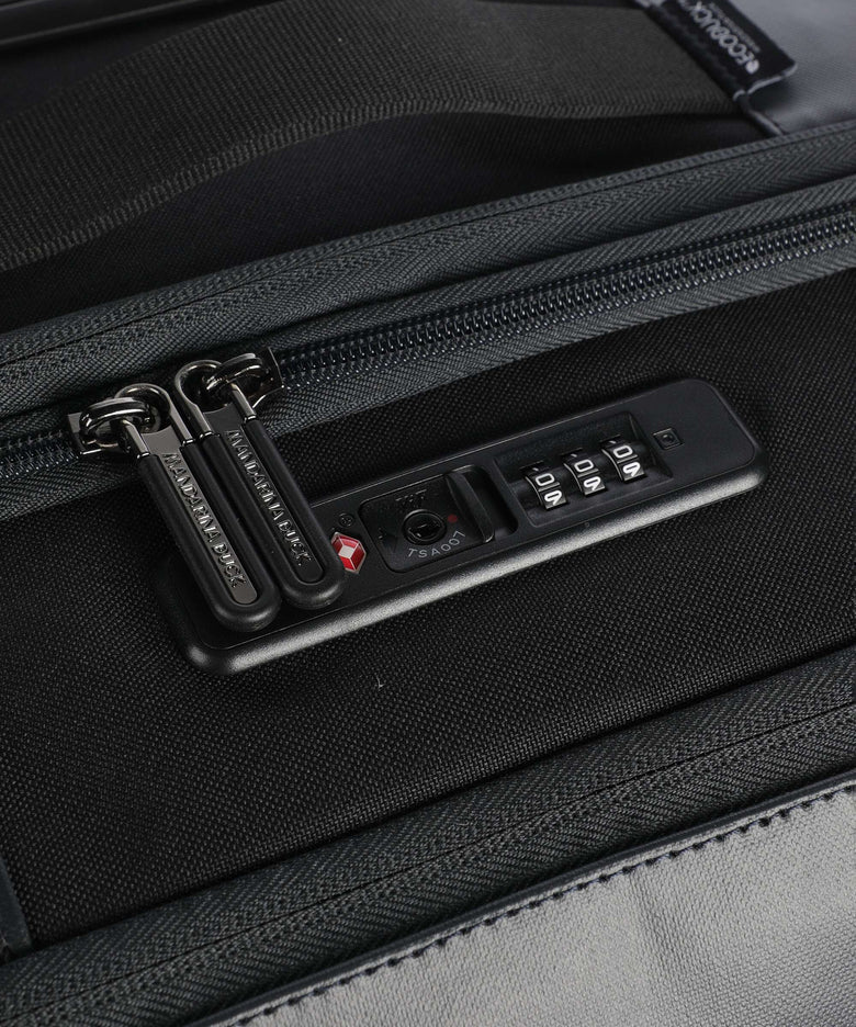 Mandarina Duck Smart Duck Trolley (2 wheels) dark gloss