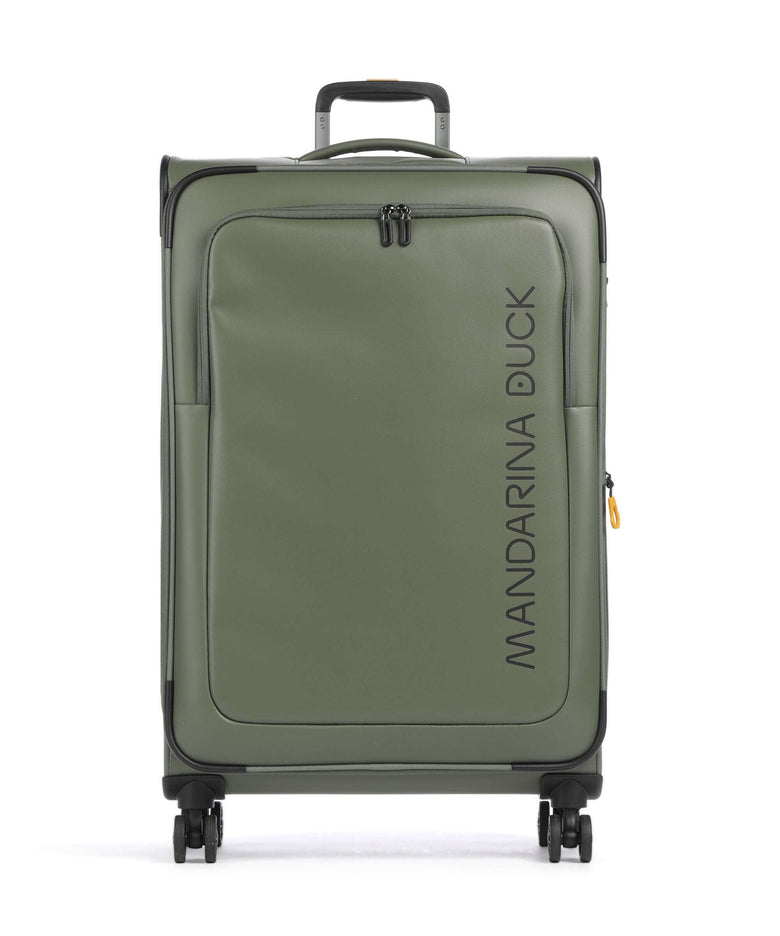 Mandarina Duck Eco Coated Spinner (4 wheels) pine green
