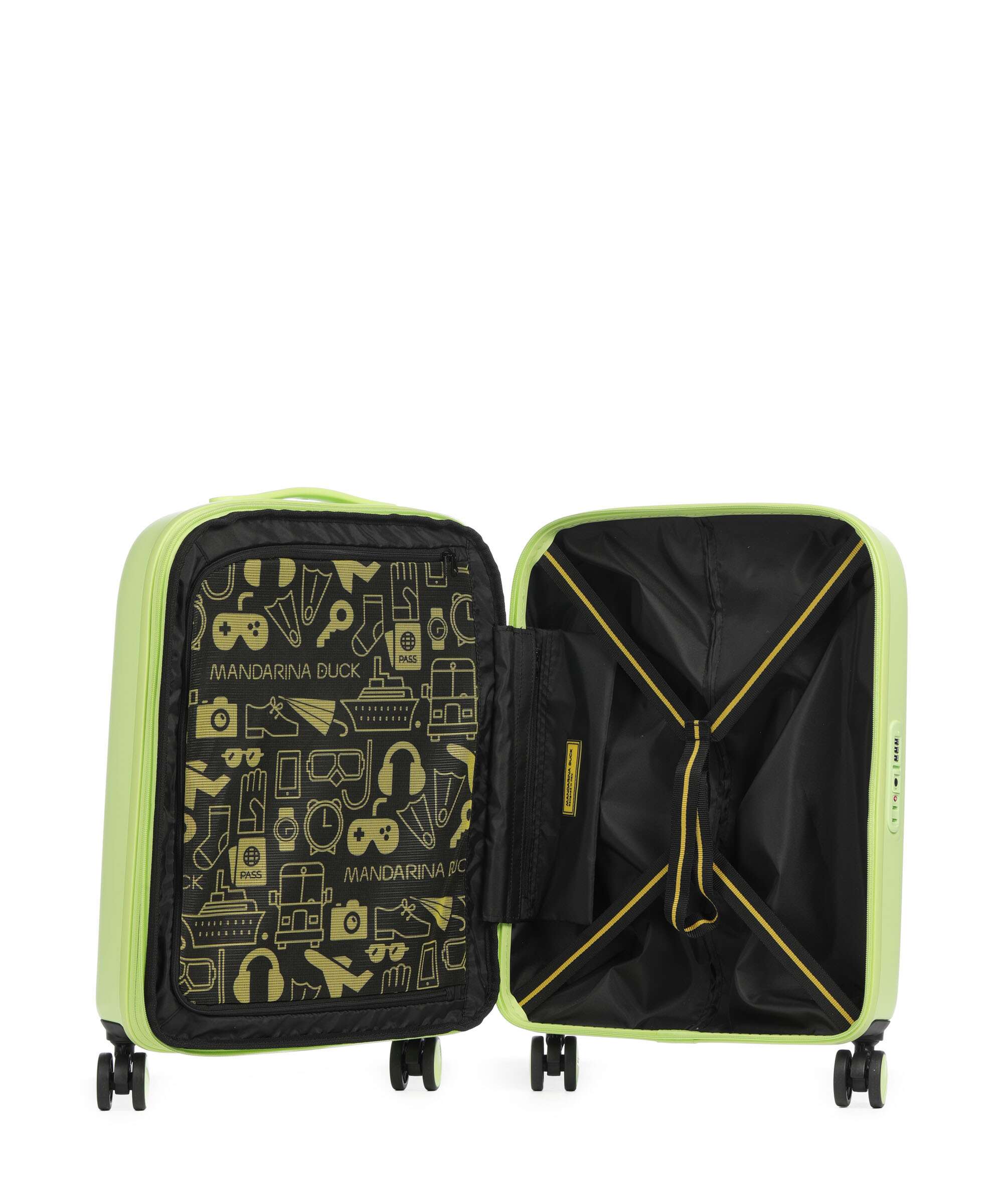 Mandarina Duck Logoduck+ Spinner (4 wheels) matcha