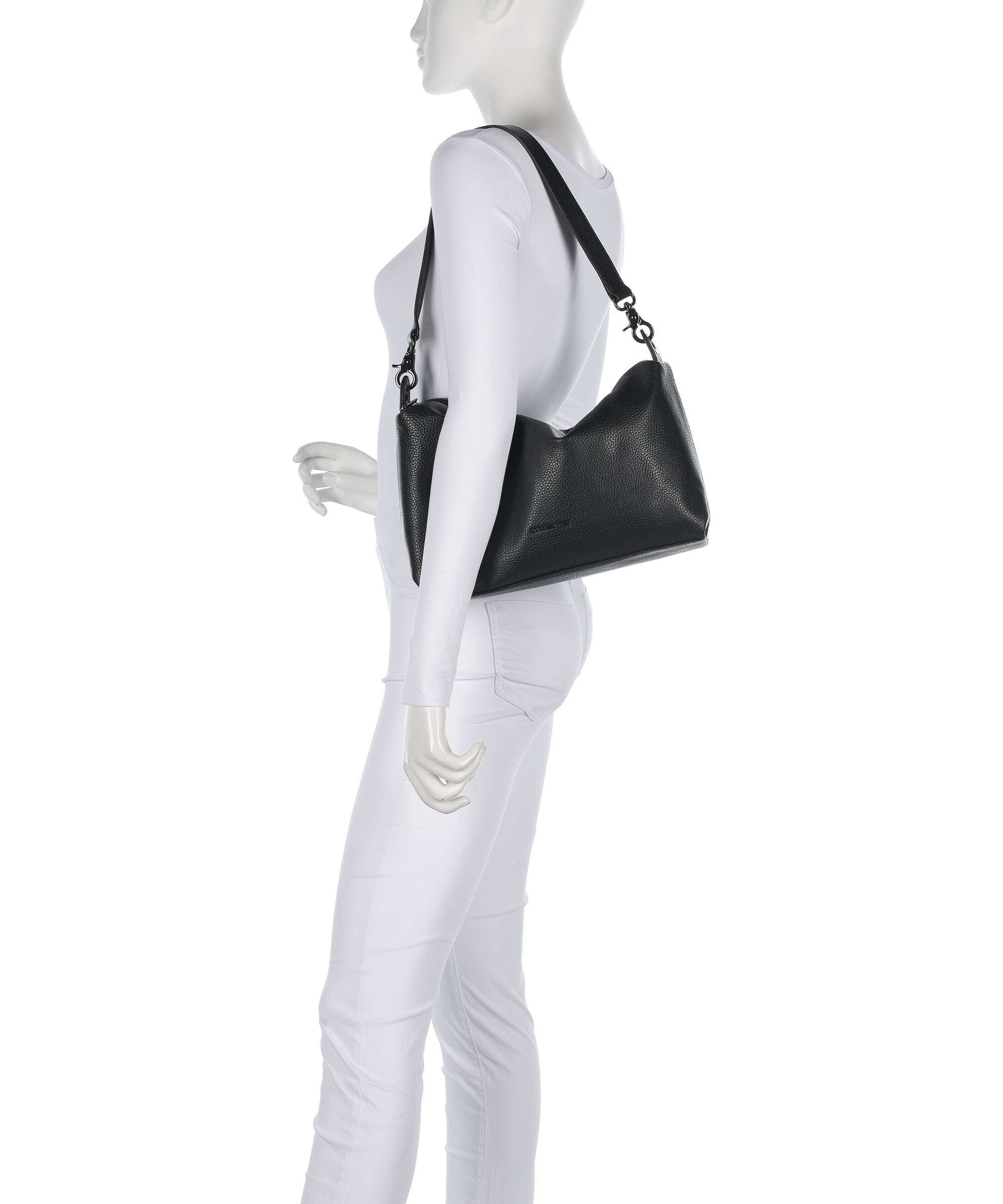 Mandarina Duck Mellow Leather Shoulder bag nero