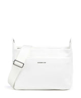 Mandarina Duck Mellow Leather Schultertasche blanc