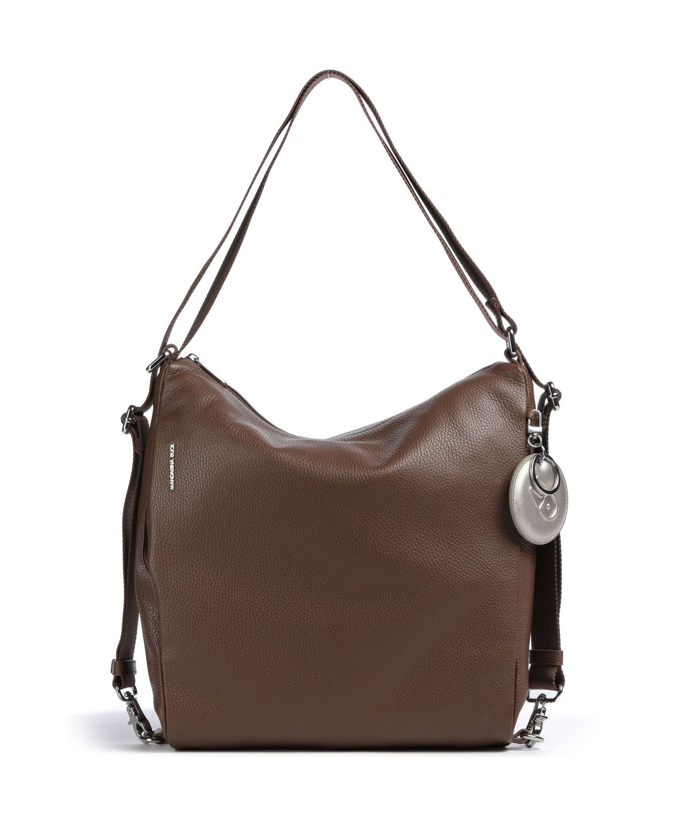 Mandarina Duck Mellow Leather Backpack bag milk chocolate