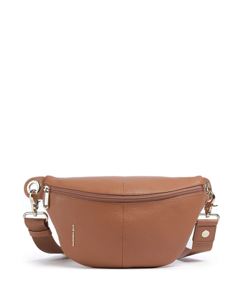 Mandarina Duck Mellow Leather Fanny pack pecan nut