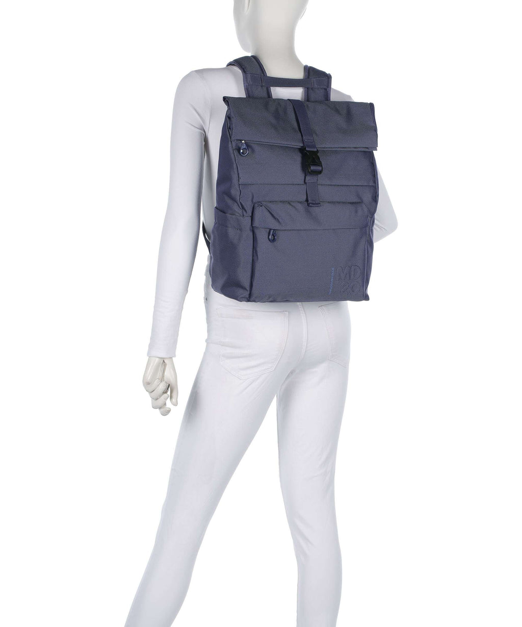 Mandarina Duck MD20 Rolltop backpack deep blue
