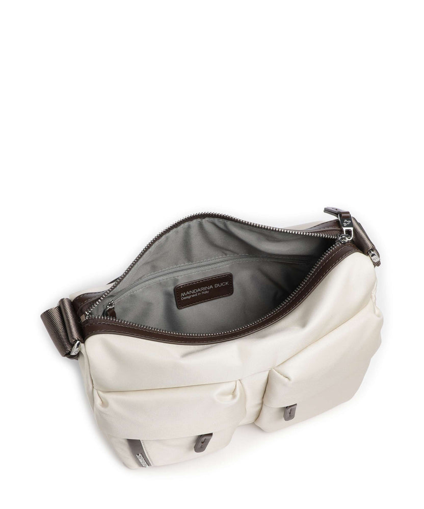 Mandarina Duck Hunter Crossbody bag latte