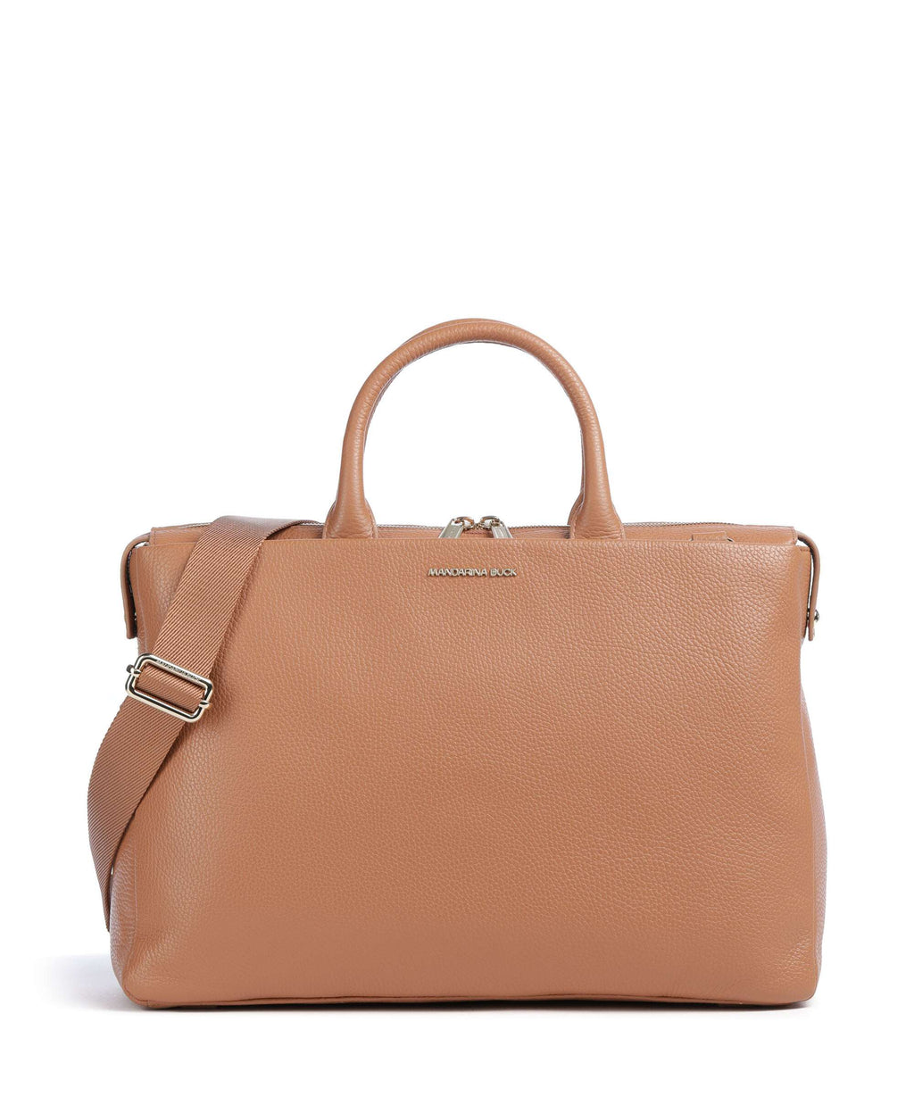 Mandarina Duck Mellow Urban Briefcase pecan nut