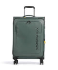 Mandarina Duck Eco Coated Spinner (4 wheels) deep green