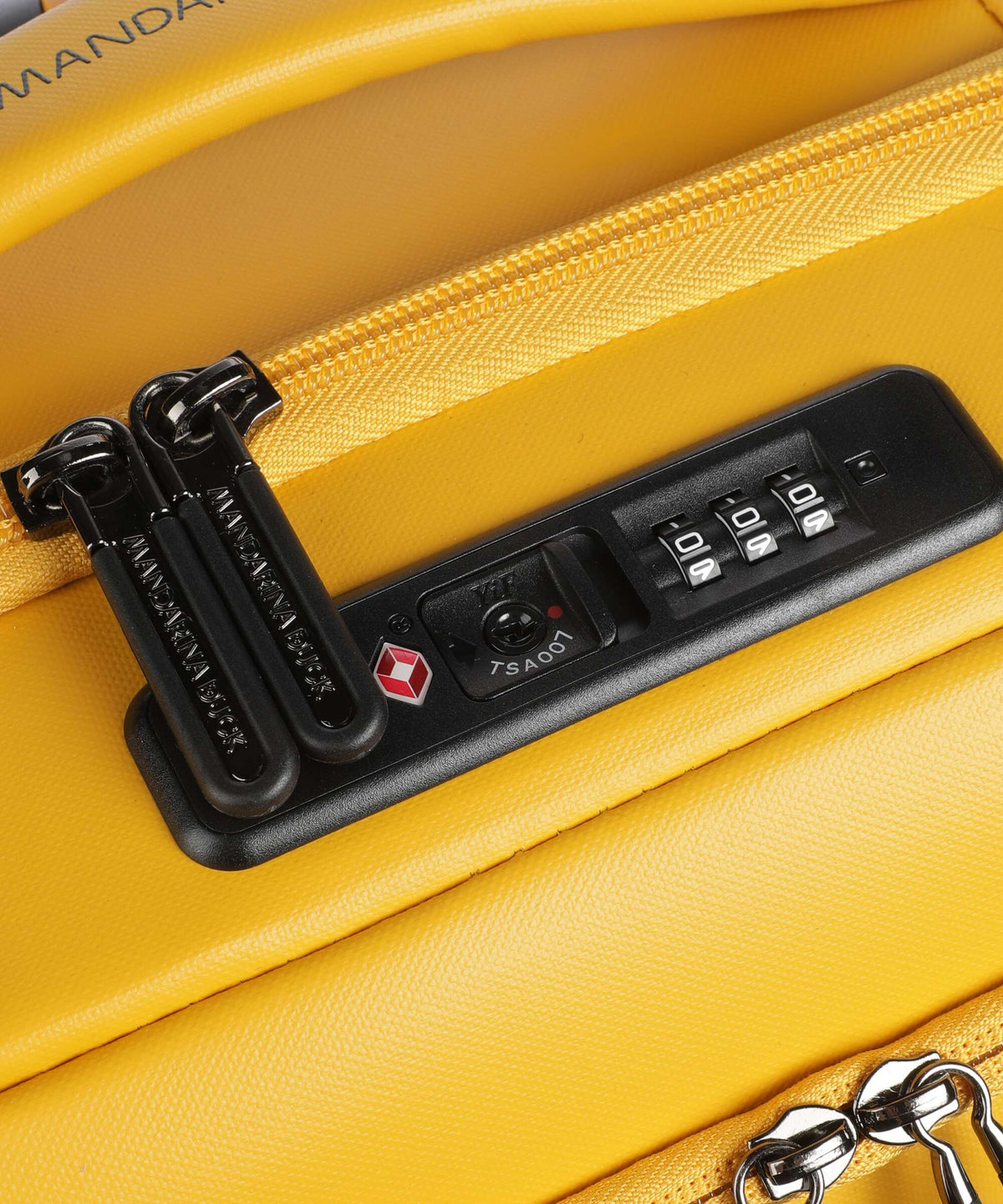 Mandarina Duck Coated Trolley (2 wheels) duck yellow