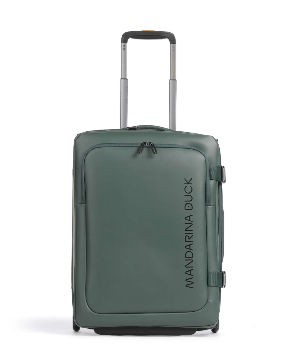 Mandarina Duck Eco Coated Spinner (4 wheels) deep green