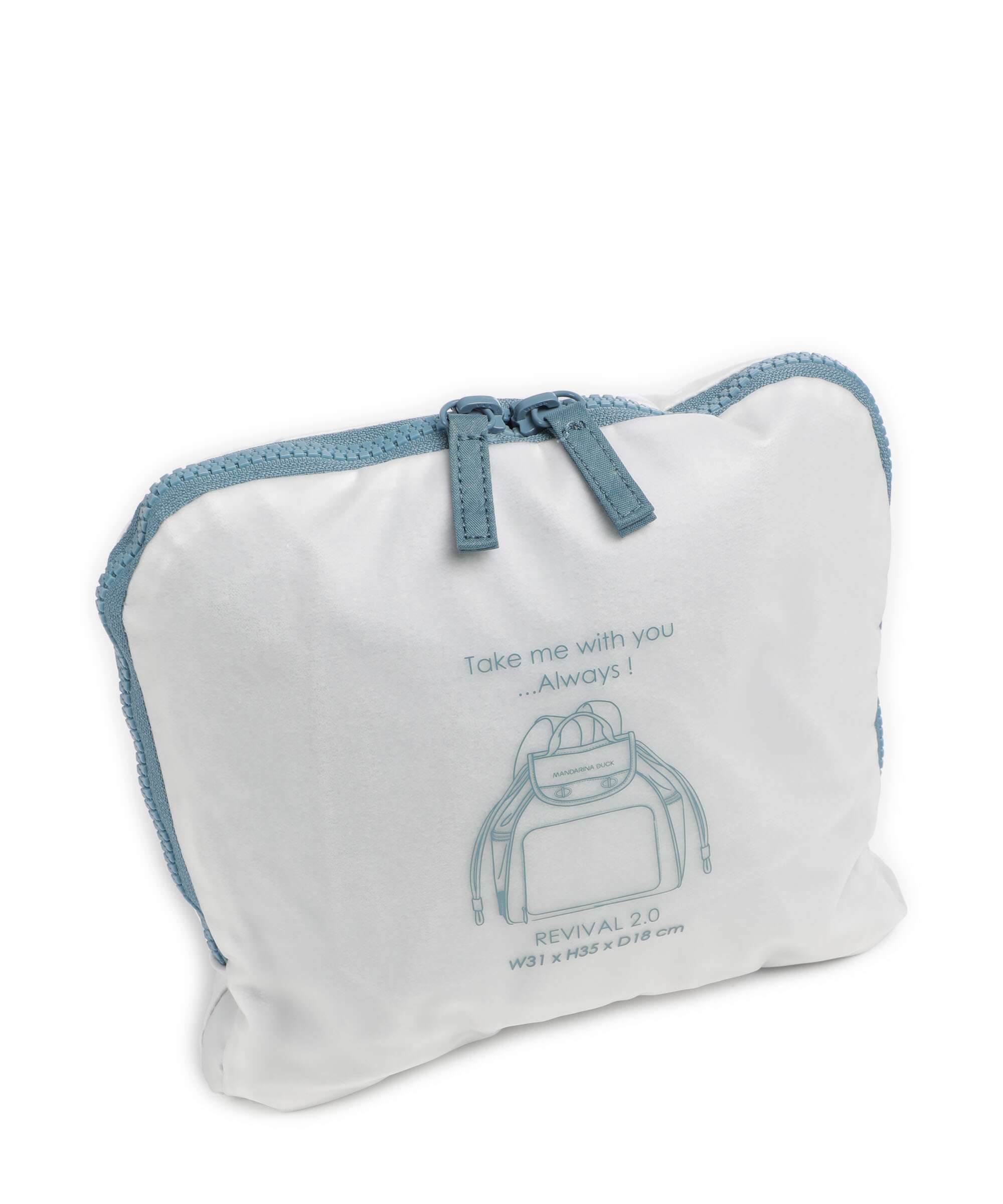 Mandarina Duck Revival 2.0 Backpack tailor blue