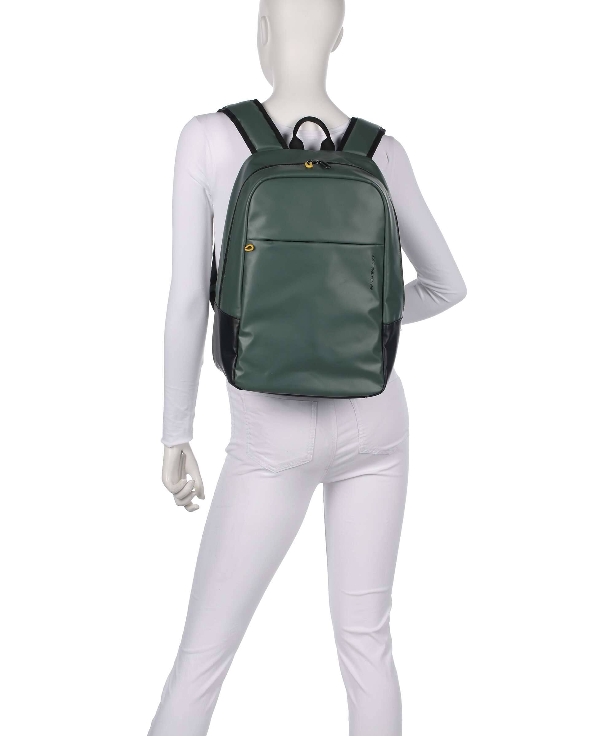 Mandarina Duck Eco Coated Backpack deep green