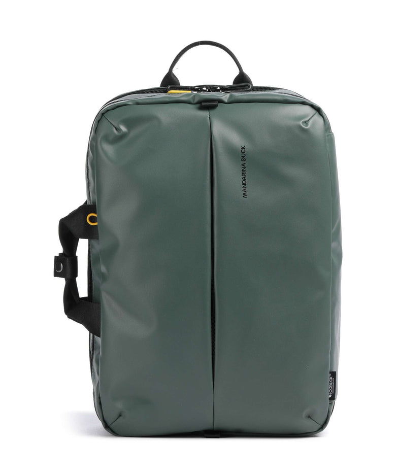 Mandarina Duck Eco Coated Backpack bag deep green