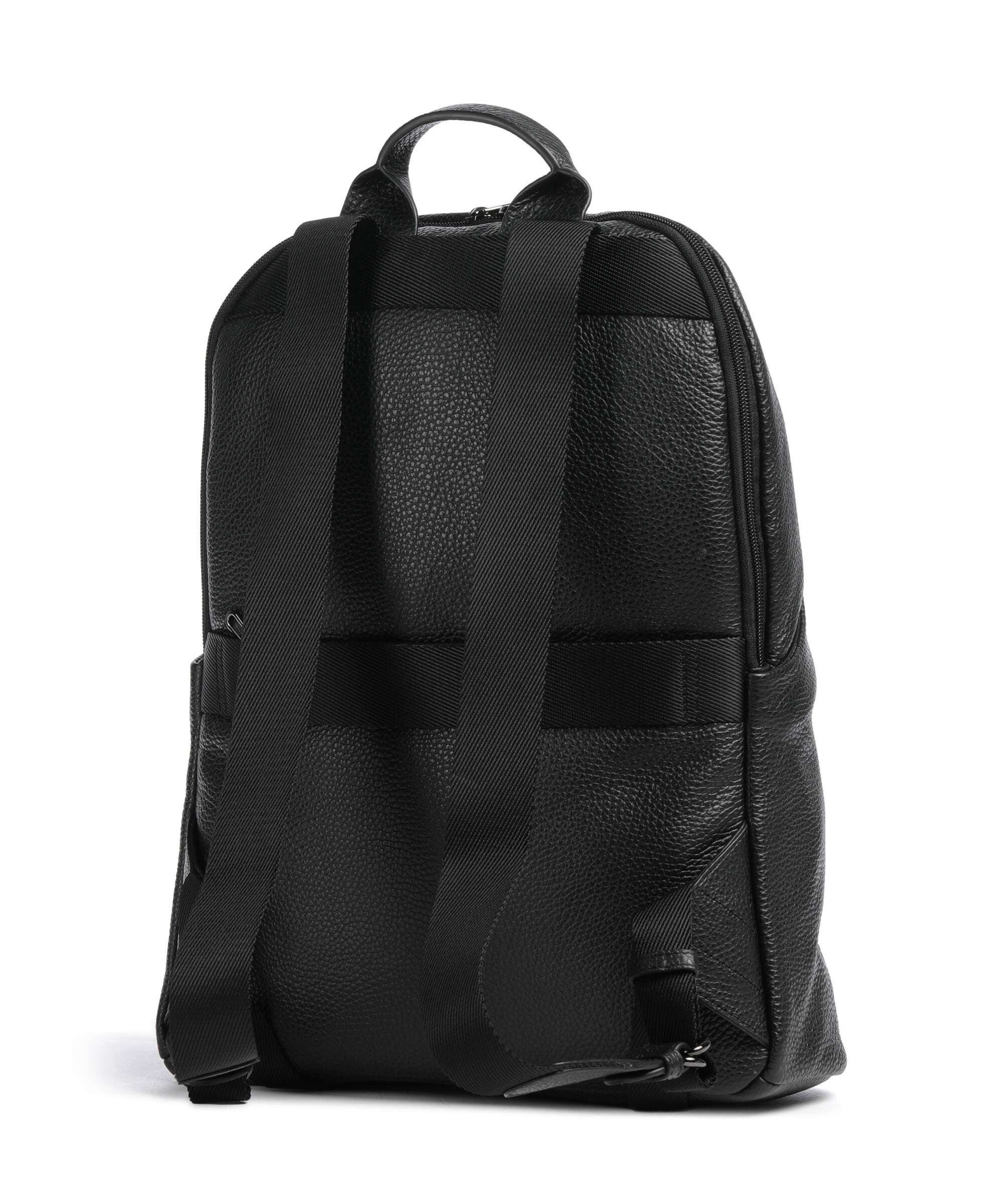 Mandarina Duck Mellow Leather Backpack nero
