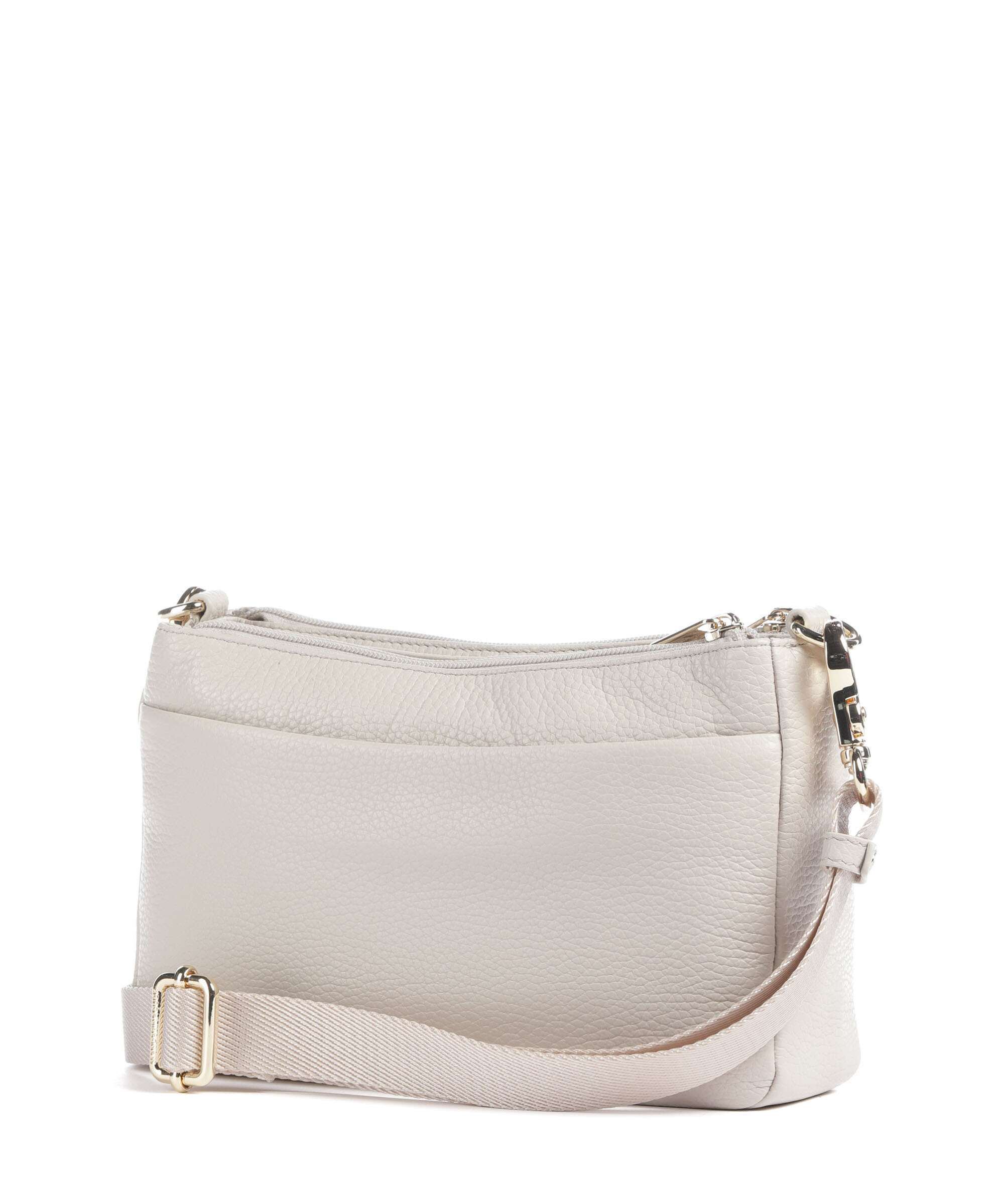 Mandarina Duck Mellow Leather Crossbody bag cocoon