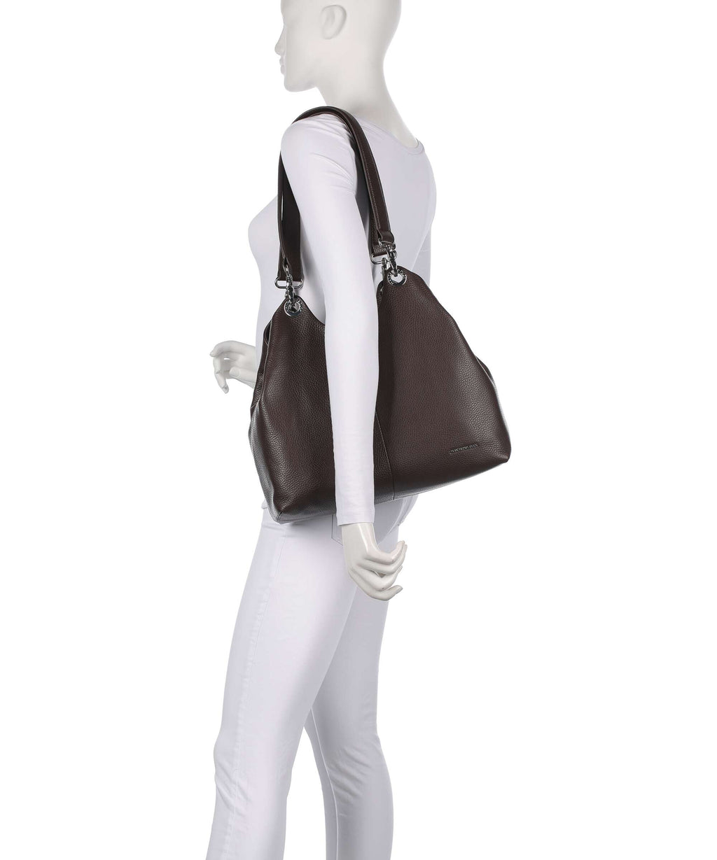 Mandarina Duck Mellow Leather Tote bag espresso