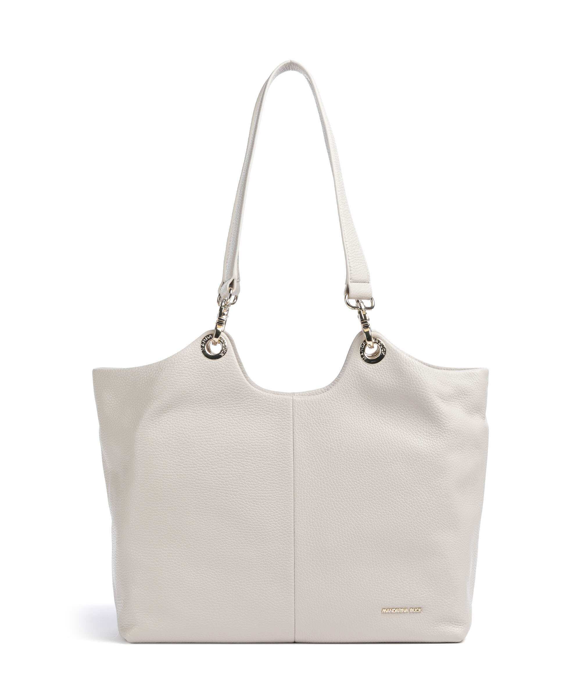 Mandarina Duck Mellow Leather Tote bag cocoon