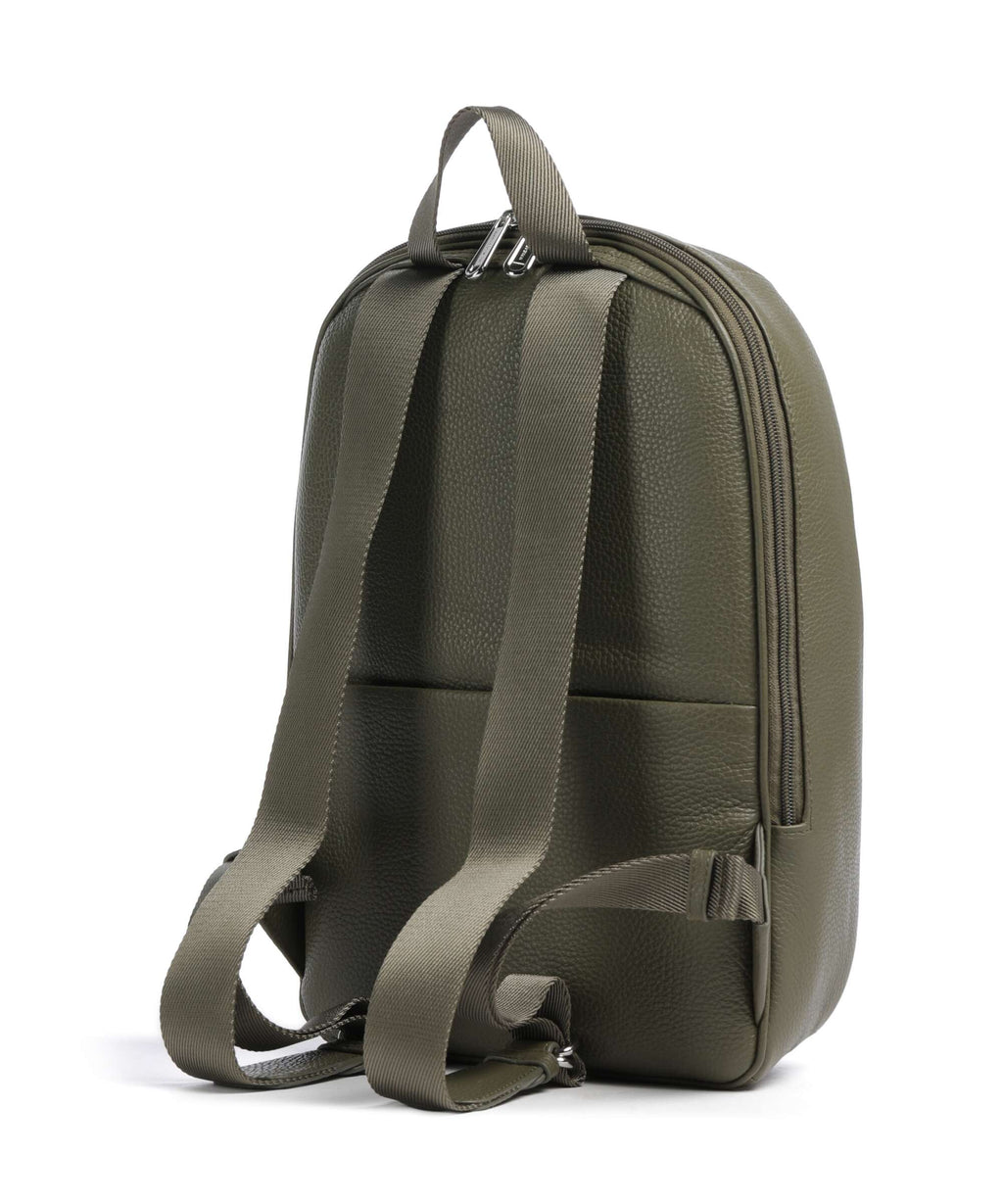 Mandarina Duck Mellow Leather Backpack winter olive