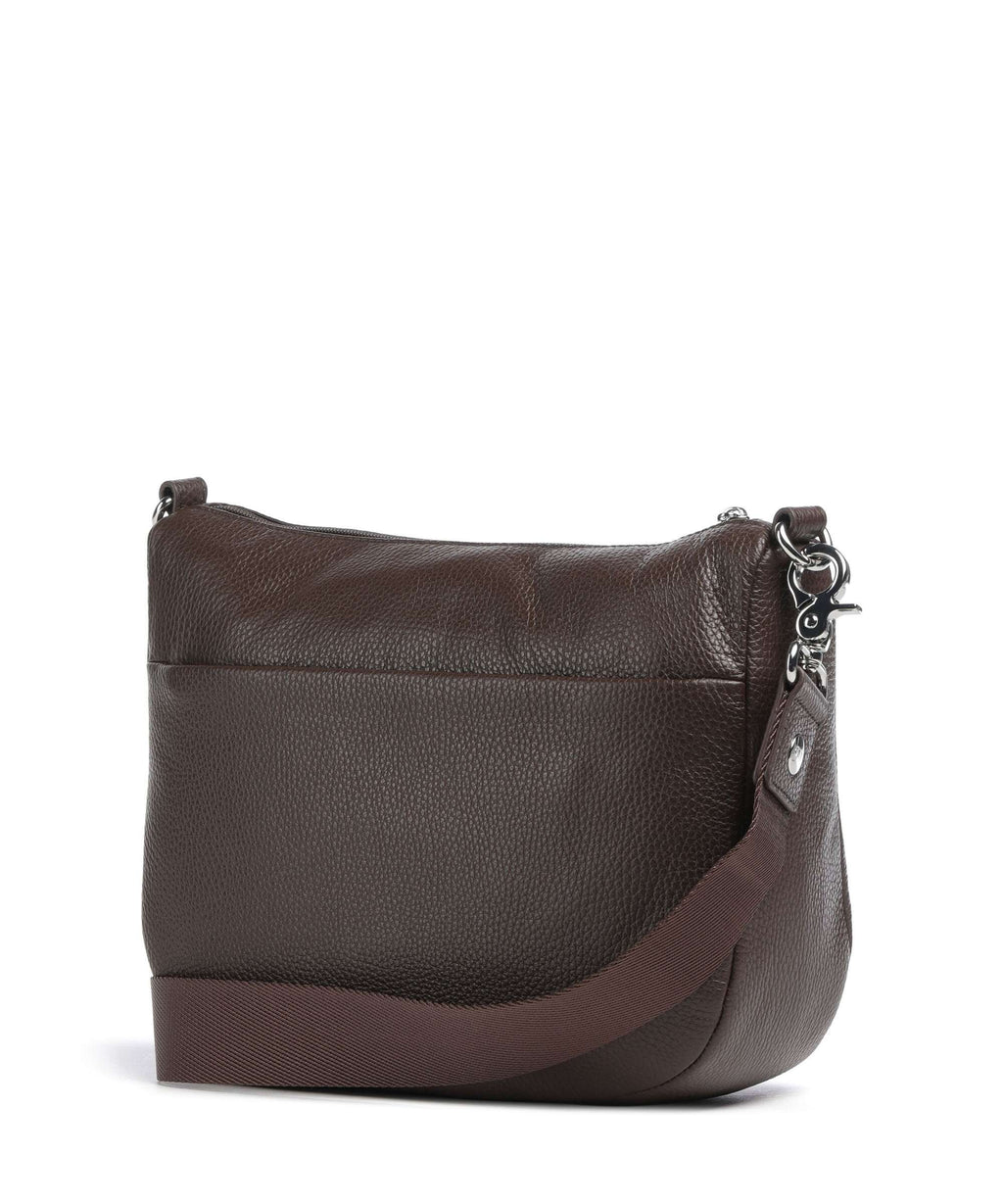 Mandarina Duck Mellow Leather Crossbody bag espresso