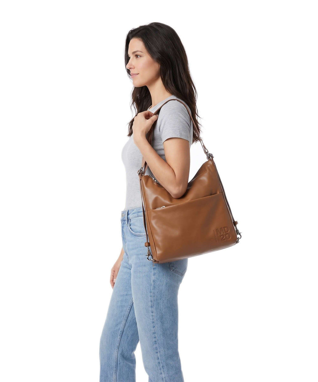 Mandarina Duck MD20 Backpack bag indian tan