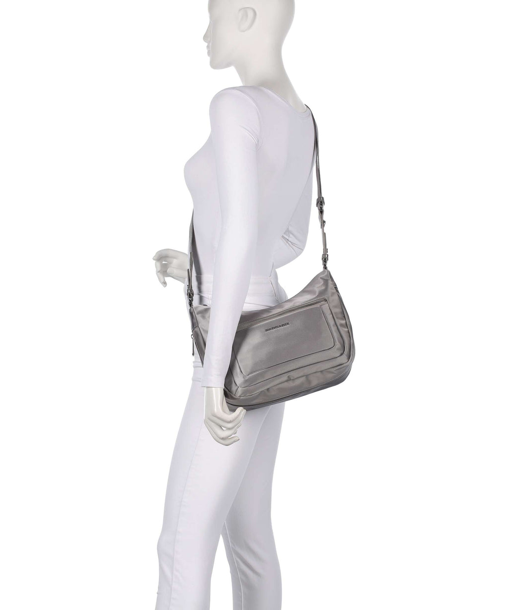Mandarina Duck Active Lux Hobo bag gun metal