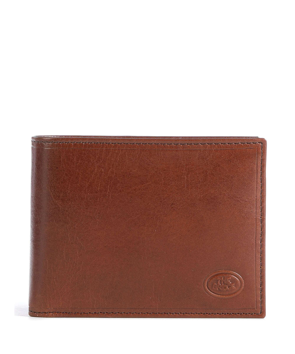 The Bridge Story Uomo RFID Wallet marrone