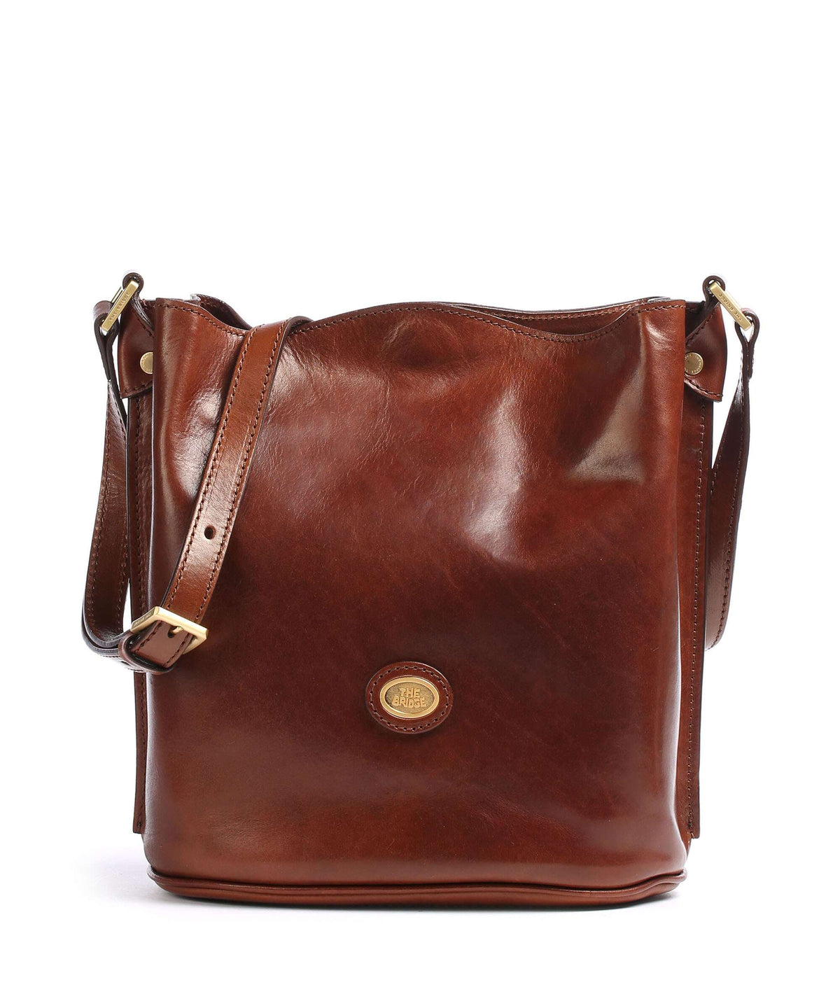 The Bridge Story Donna Hobo bag marrone
