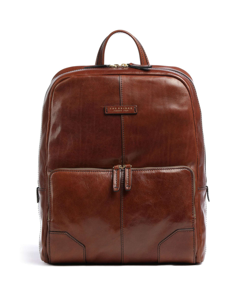 The Bridge Vespucci Backpack marrone