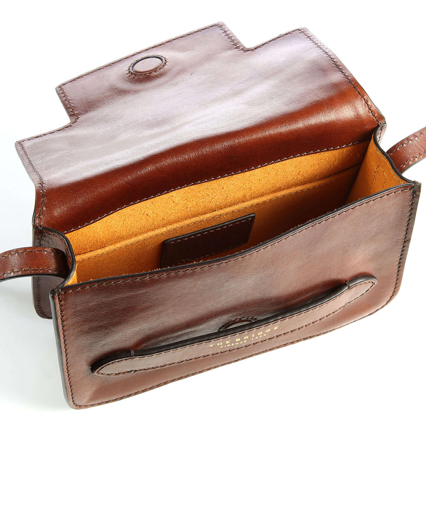 The Bridge Lucrezia Crossbody bag marrone