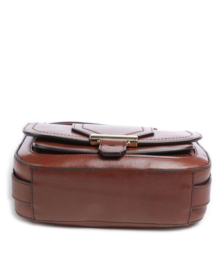 The Bridge Benedetta Crossbody bag marrone/oro