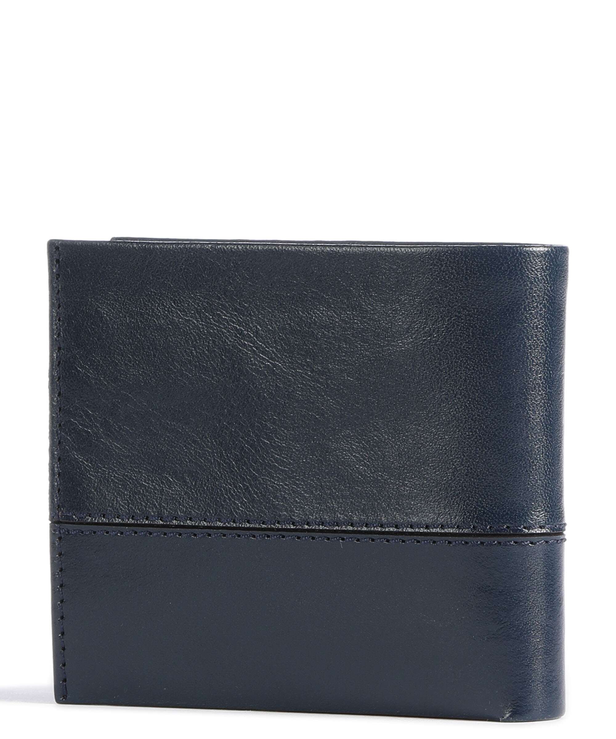 The Bridge Damiano RFID Wallet dunkelblau