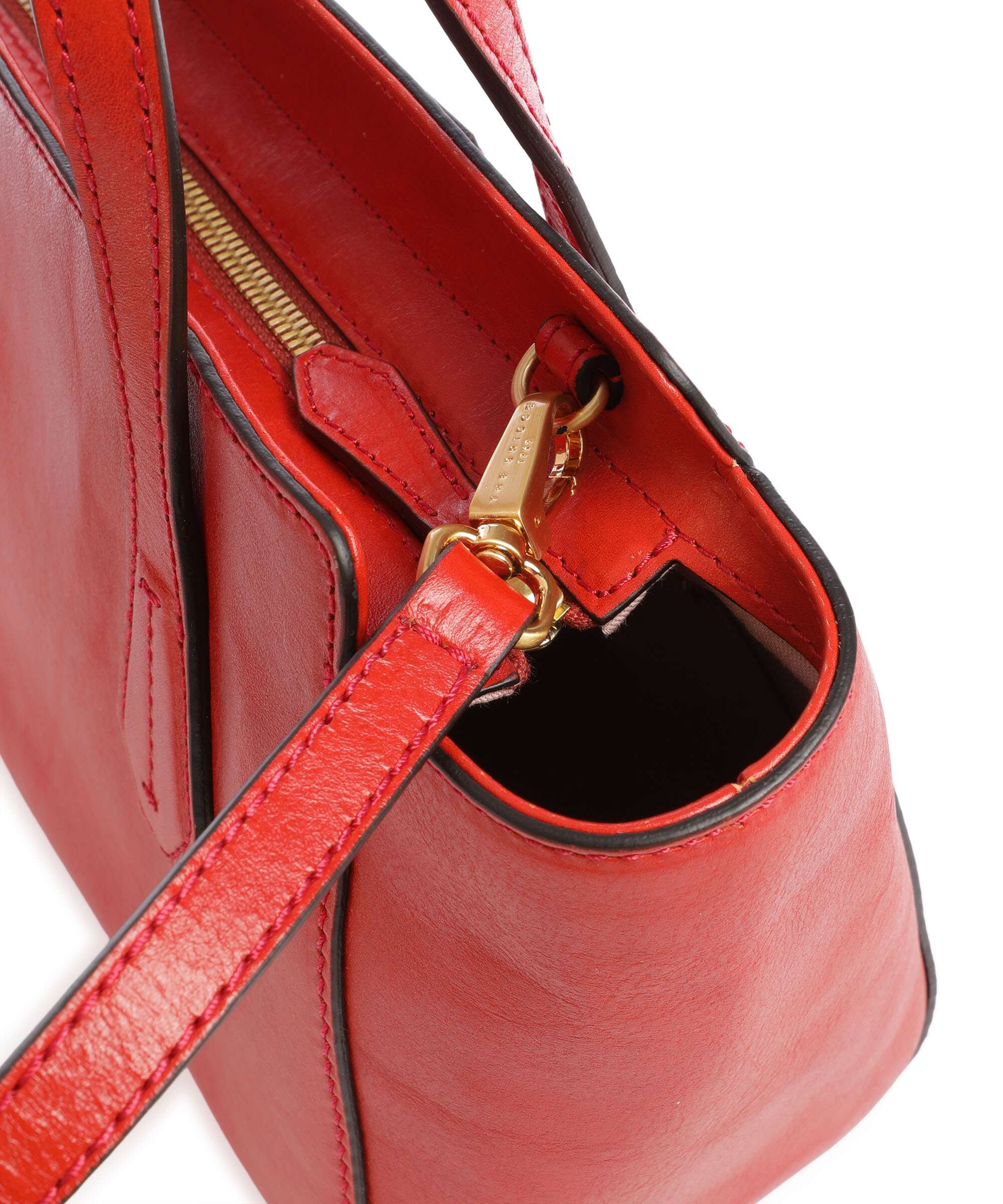The Bridge Gloria Handbag arancio bruciato/oro