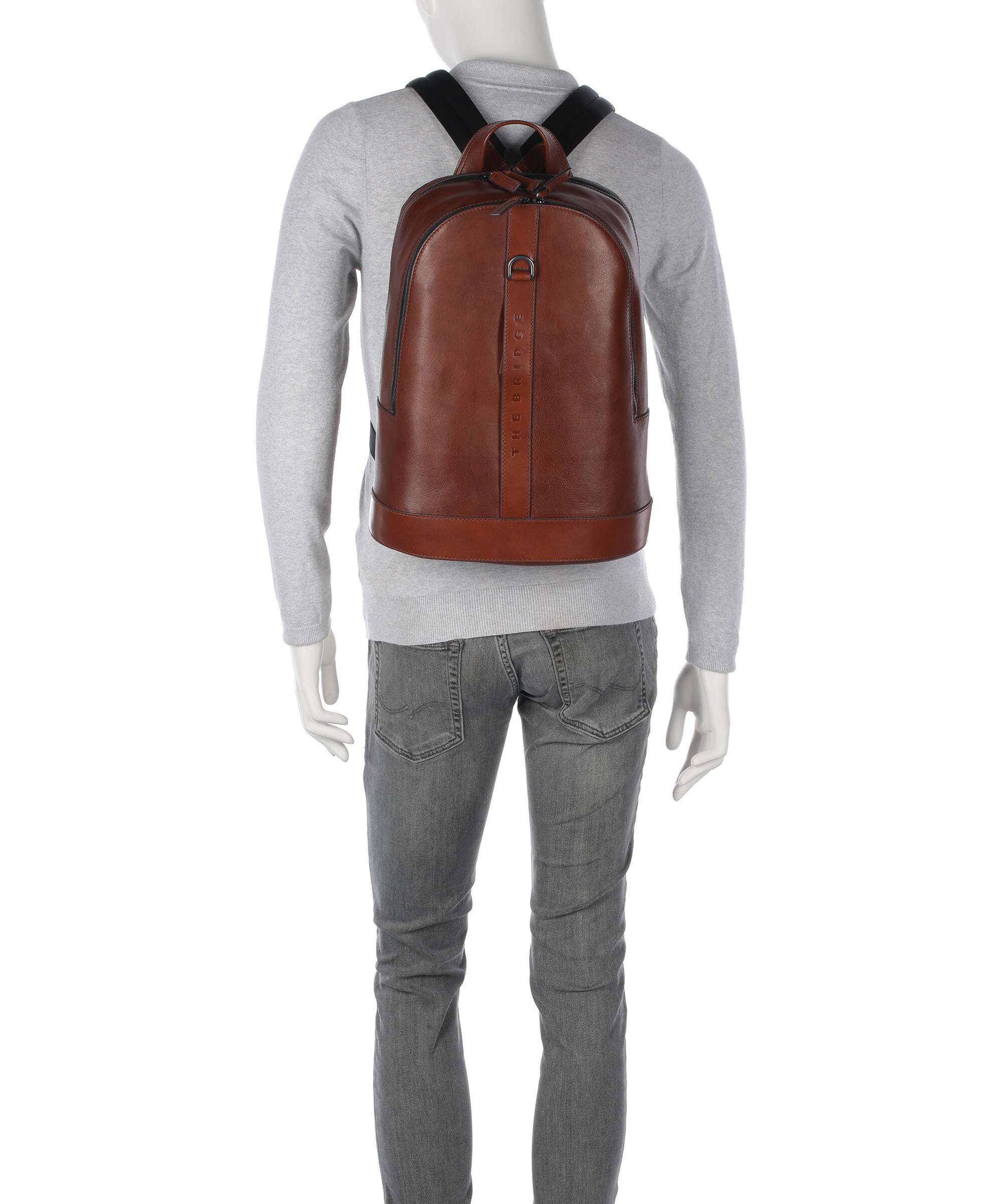 The Bridge Giacomo Laptop backpack brown