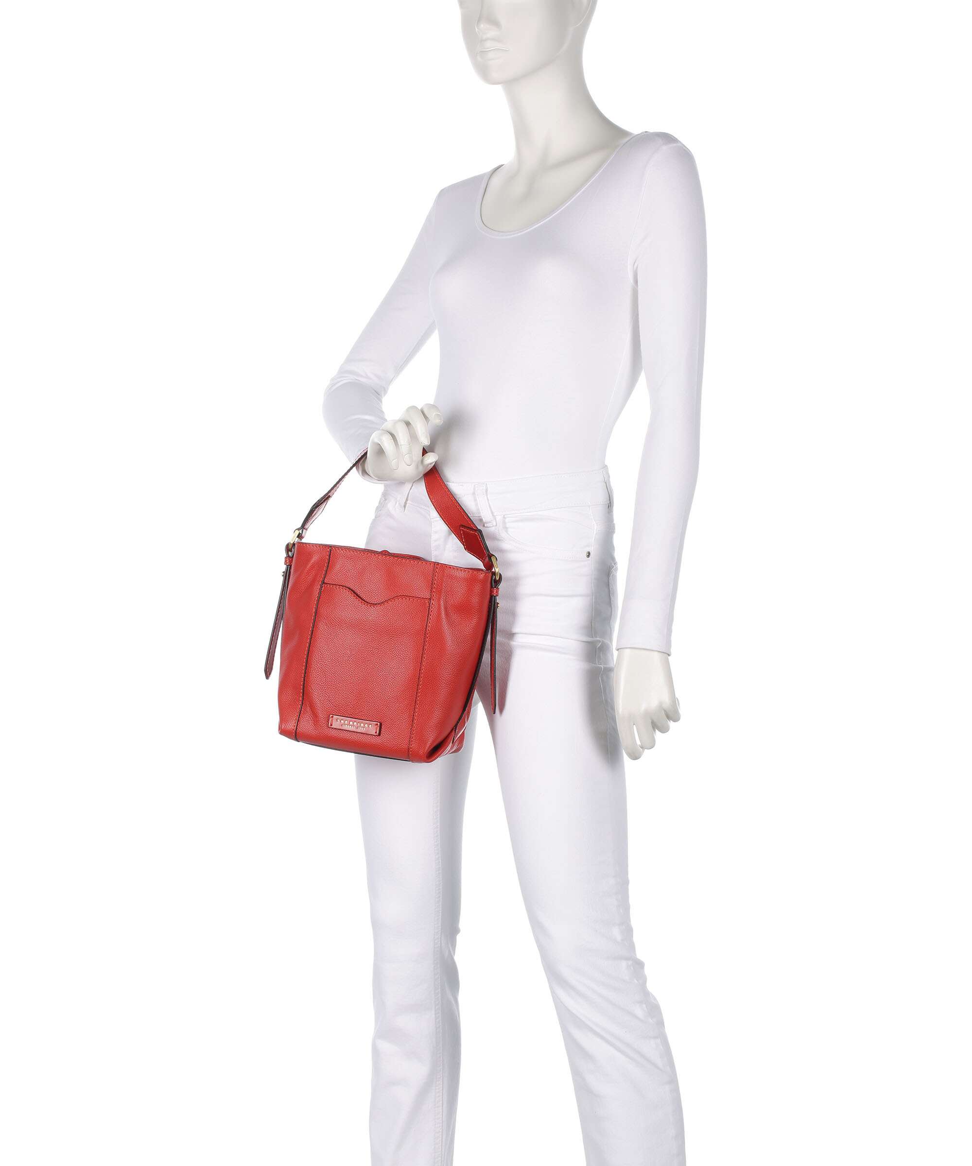The Bridge Gemma Bucket bag burnt orange
