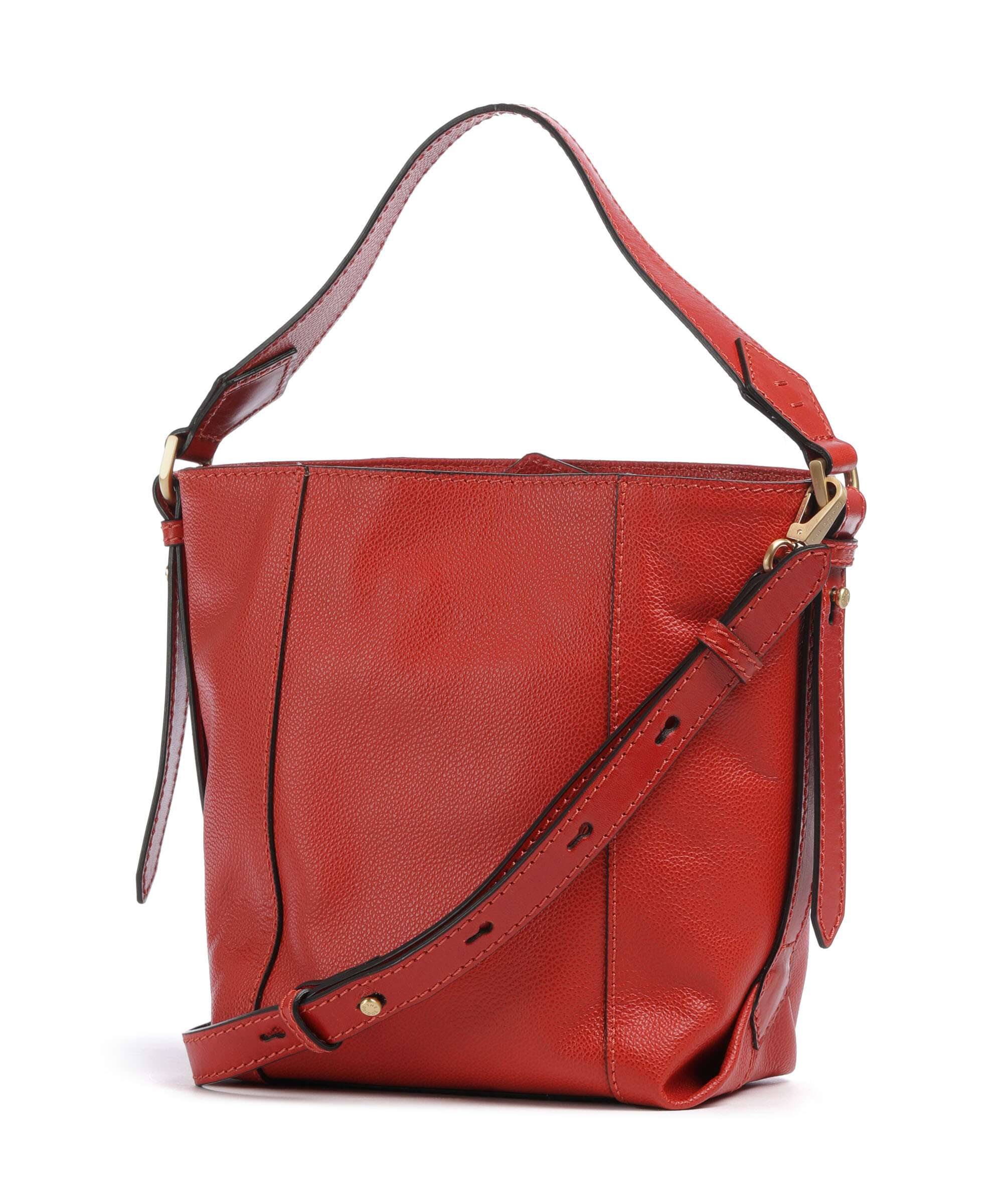The Bridge Gemma Bucket bag burnt orange